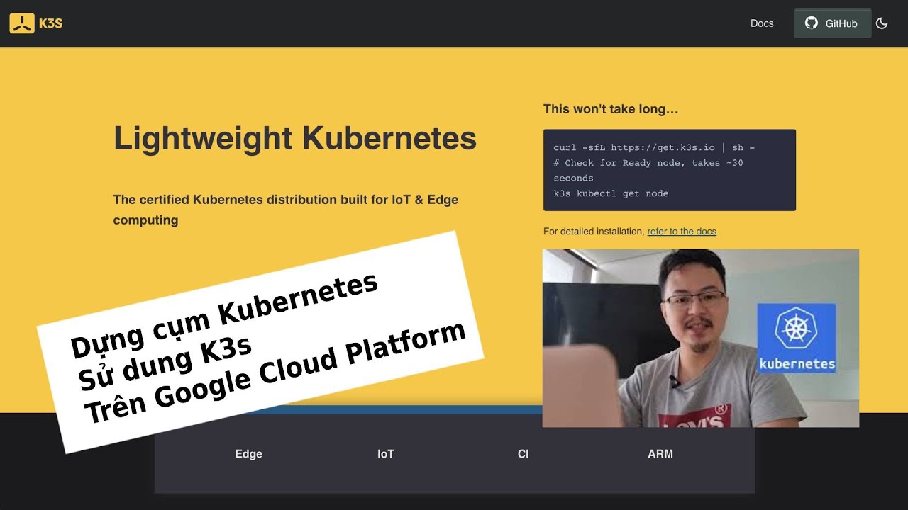 Dựng cụm Kubernetes bằng K3s trên Google Cloud Platform